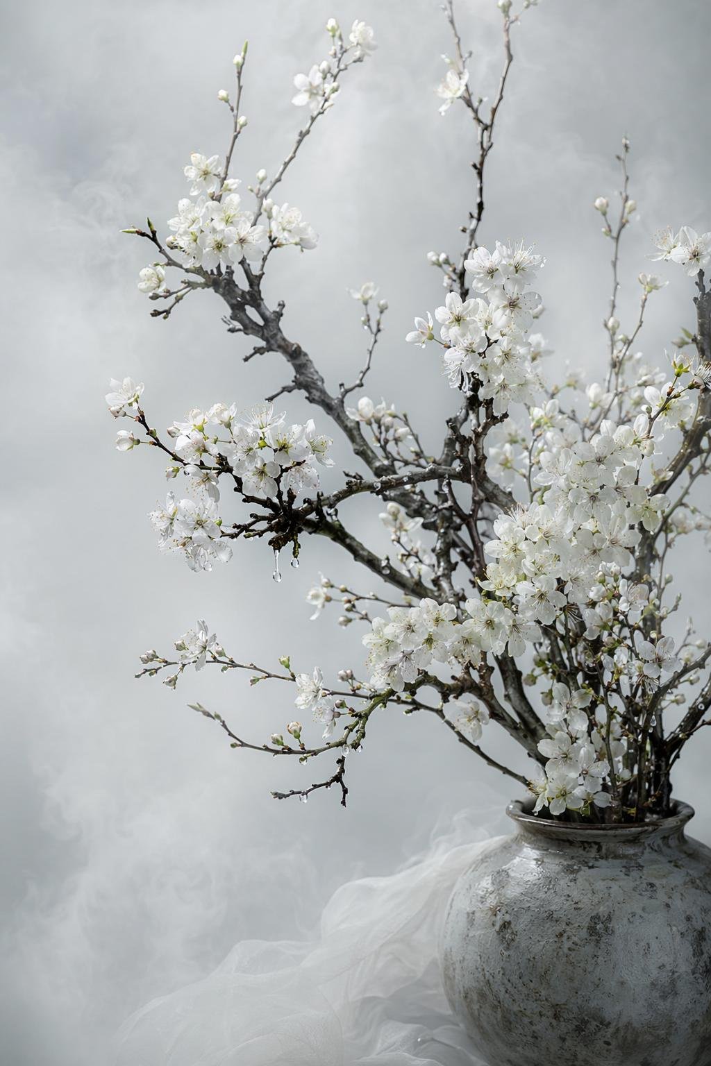 「微雨」
